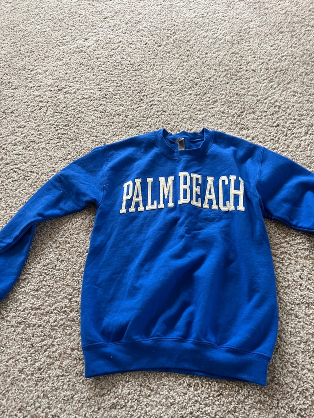 Palm Beach Royal Blue Crewneck Sweater